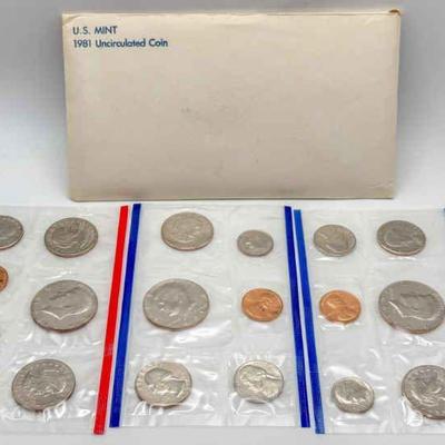 1981 U.S. Mint Uncirculated Coin Set – Complete
