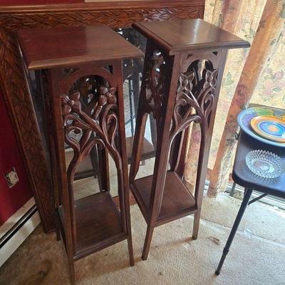 Wooden Accent Stands 