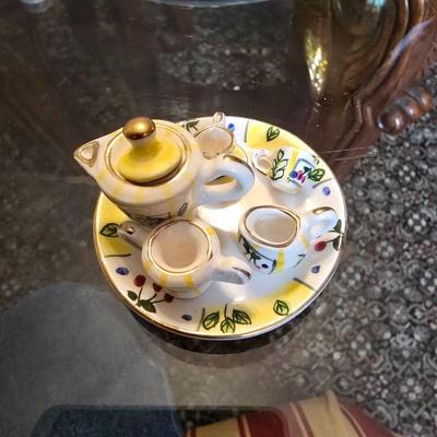 Mini tea set