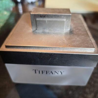 Vintage Tiffany jar Empty