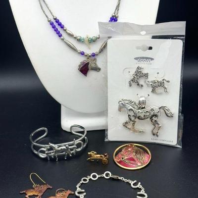 Horse Lovers Jewelry Lot
