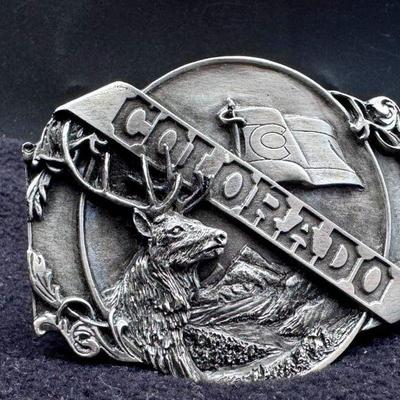 Vintage Colorado Siskiyou Buckle Co - 1985
