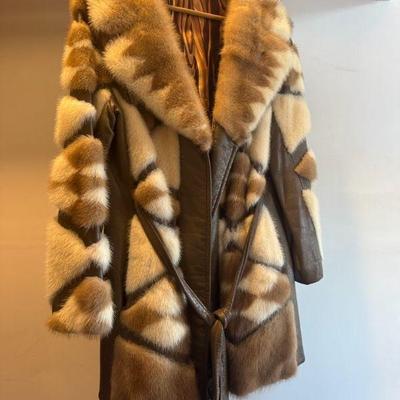 Leather And Fur Jacket
