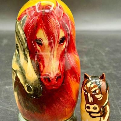 (2) Russian Nesting Dolls Feat. Signed
