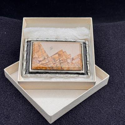 Mosaic Style Belt Buckle
