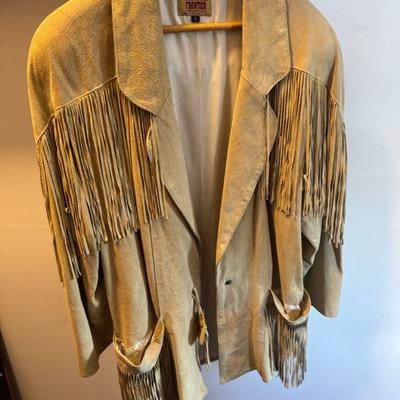 Frontier Collection - Suede Leather Fringe Jacket
