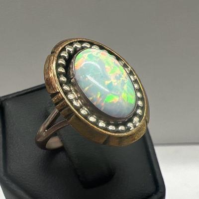 Possible Opal 10K GF Ring Size 7.25
