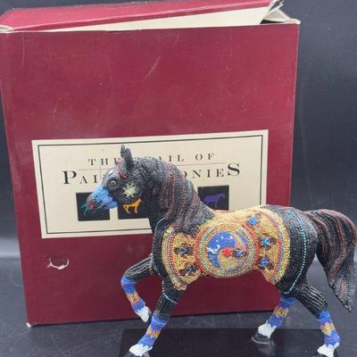 The Trail of Painted Ponies 2007 “Navajo Black Beauty" # 12254 With Box
