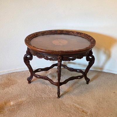 Antique Victorian French accent table