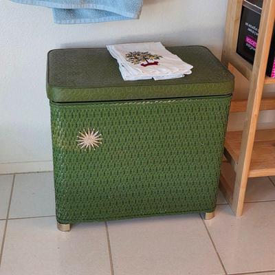Mid century modern clothes hamper