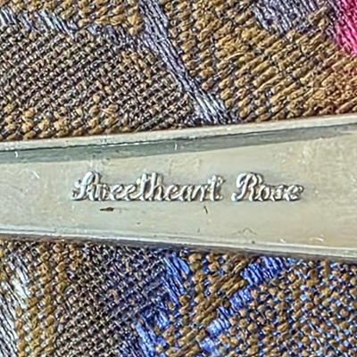 Sweetheart Rose by Lunt sterling silver flatware
