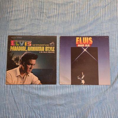 Elvis vintage vinyl records