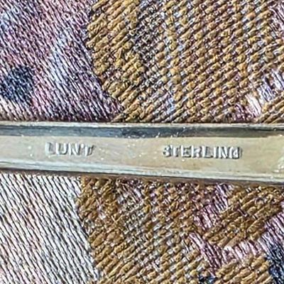 Sweetheart Rose by Lunt sterling silver flatware