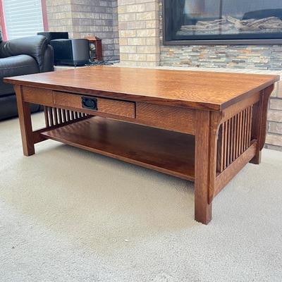 Amish furniture coffee table 