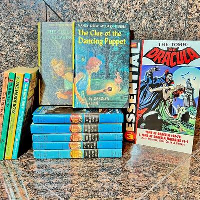 Vintage Hardy boys books