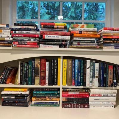 Massive Book Collection - Business, Leadership, Finance, Biographies +	
