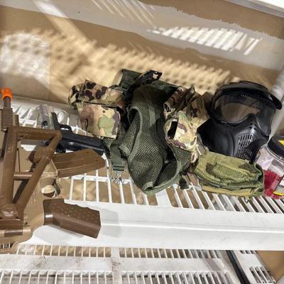 Z311 Zombie Exterminator Airsoft Gun + Tactical Gear & Accessories	