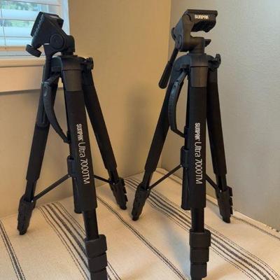 Pair of Sunpak Ultra 7000TM Camera Tripod	