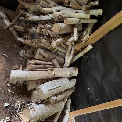 Abundant Supply of Cut Birch Logs/Firewood	