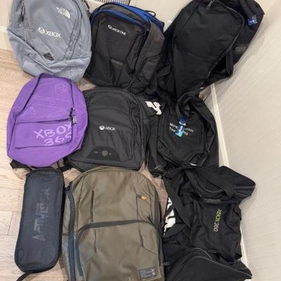 XBox Gaming Backpack Lot: Halo HEX, Ultra Portable Chairs, & More	