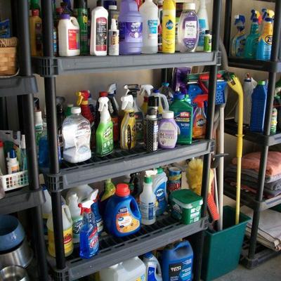 Garage and Cleaning Supplies