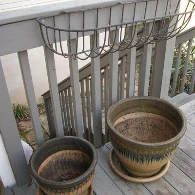 Large Pot / Wire Plant Basket