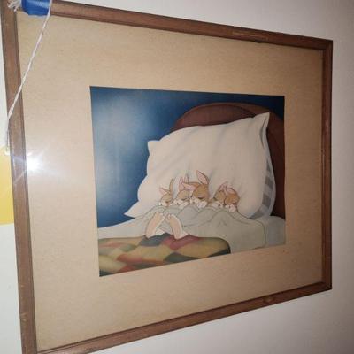 Disney Original 1930's Lithograph