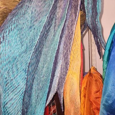 Michelle Murray Hand Dyed, Hand Pleated. Stunning.