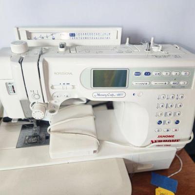 Janome Newhome Memory Craft 6600