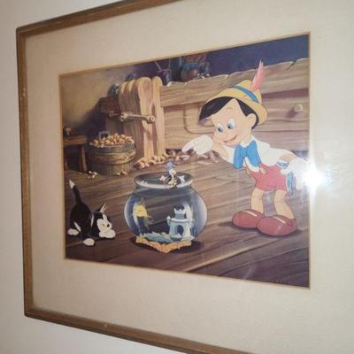 Disney Original 1930's Lithograph