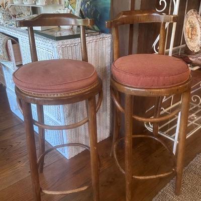 Pair of vintage bar stools