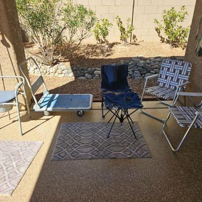 Outdoor Chairs Cart