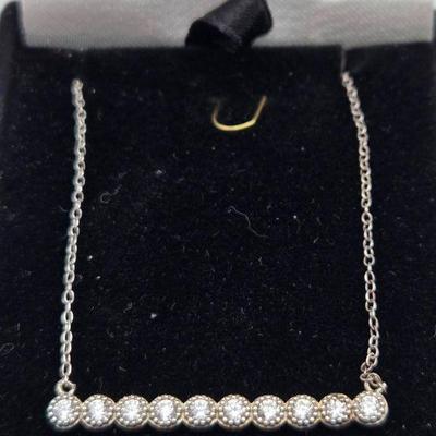 Sterling Silver Necklace And Pendant