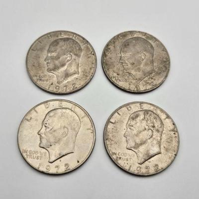 1972 Eisenhower Dollars