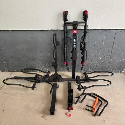 Lot #209 - Bike Rack Lot - Unbranded 2-Bike & Allen Sports 4-Bike Hitch Racks