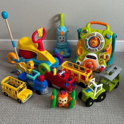 Lot #123 - Toys Lot - Little Tikes, Battat, and Fisher-Price Variety