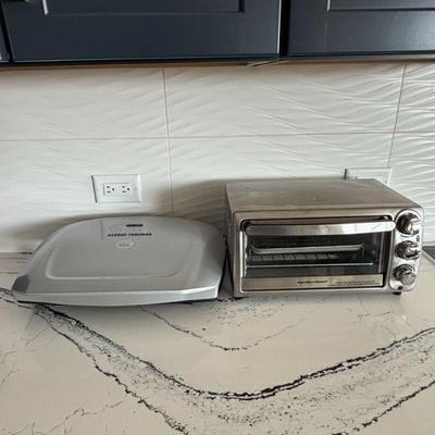 Lot #31 - Hamilton Beach Toaster Oven & George Foreman Grill Lot