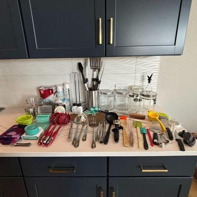 Lot #26 - Kitchen Utensils and Storage Containers Lot