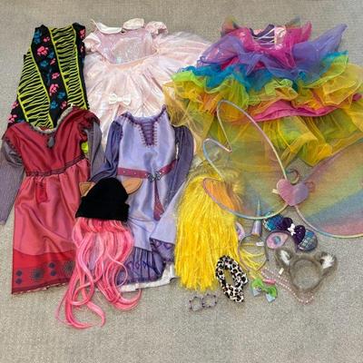 Lot #147 - Kids Dress-Up Costume Lot - Various Costumes and Accessories -Disney 100