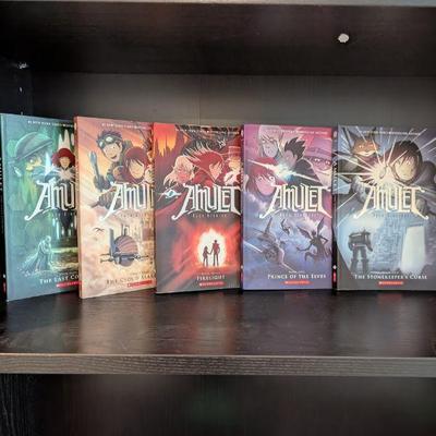 Lot #78 - Amulet Graphic Novel Series Lot
