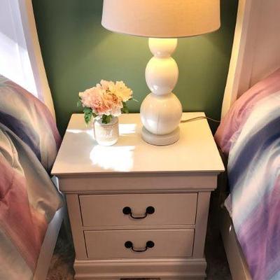 Very New Clean White Wood Bedroom Furniture