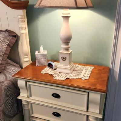 Beautiful White Wood Bedroom Suite