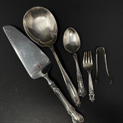 Mixed Sterling Silver Pieces: Wallace, Towle, Intl. Approx. 273.44g	