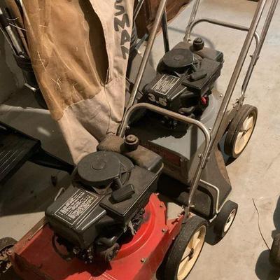 Craftsman lawn vacuums 148cc and 3 5 hp models