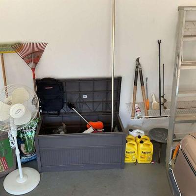 Miscellaneous garden and auto mystery lot