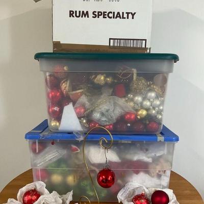 Holiday ornament collection large assortment
