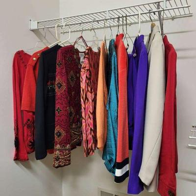Lots of women s dressy tops suit, velor set