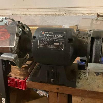 Industrial bench grinder wire wheel motor