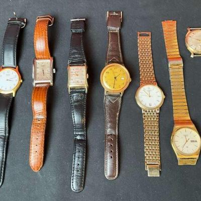 Lot of 7 watches
