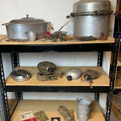 Vintage military and outdoor gear